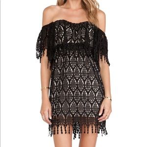 NWT Stone Cold Fox Iowa Mini Dress Black XS/S